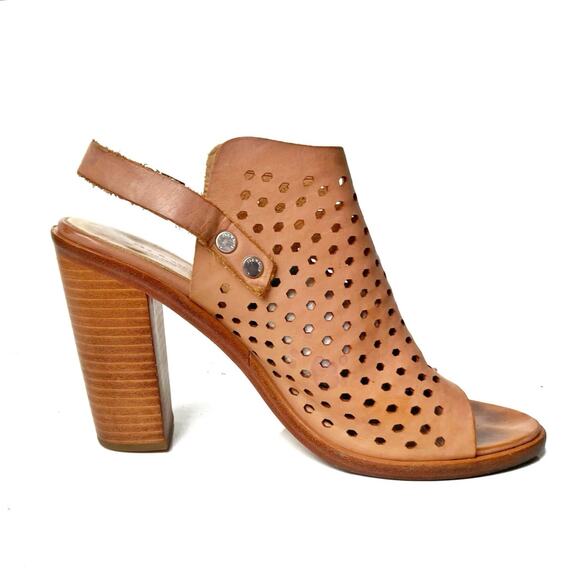 Rag & Bone Wyatt Heels | Quiet Luxury Slingback | Minimalist City Style Sandals - Picture 1 of 16